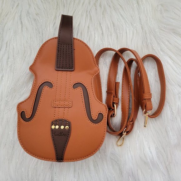 Handbags - Violin Design Crossbody Bag